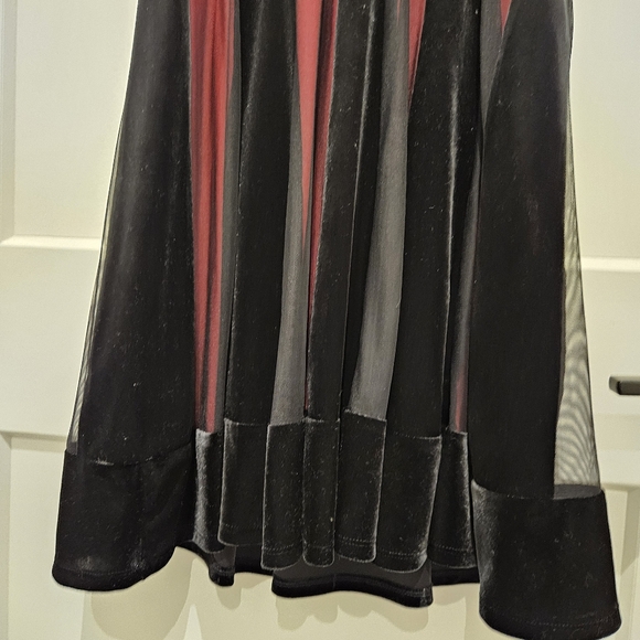 Vintage Striped Velvet Dress - Picture 4 of 4